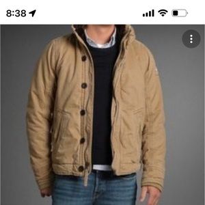 Vintage Abercrombie & Fitch utility/military mens jacket.